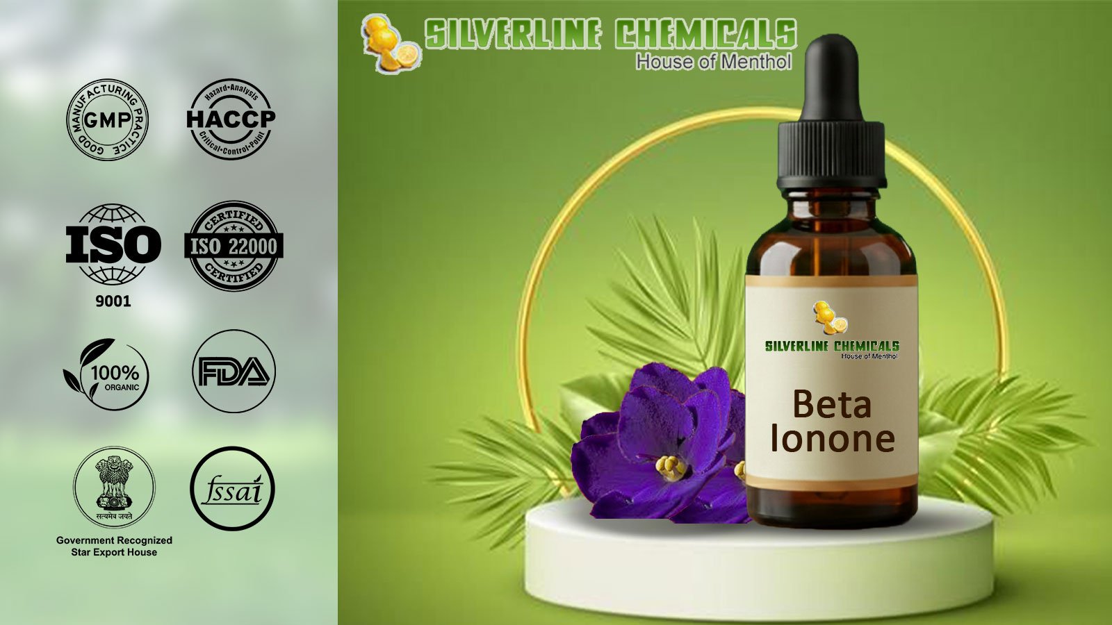 Beta Ionone Exporter In Chittoor