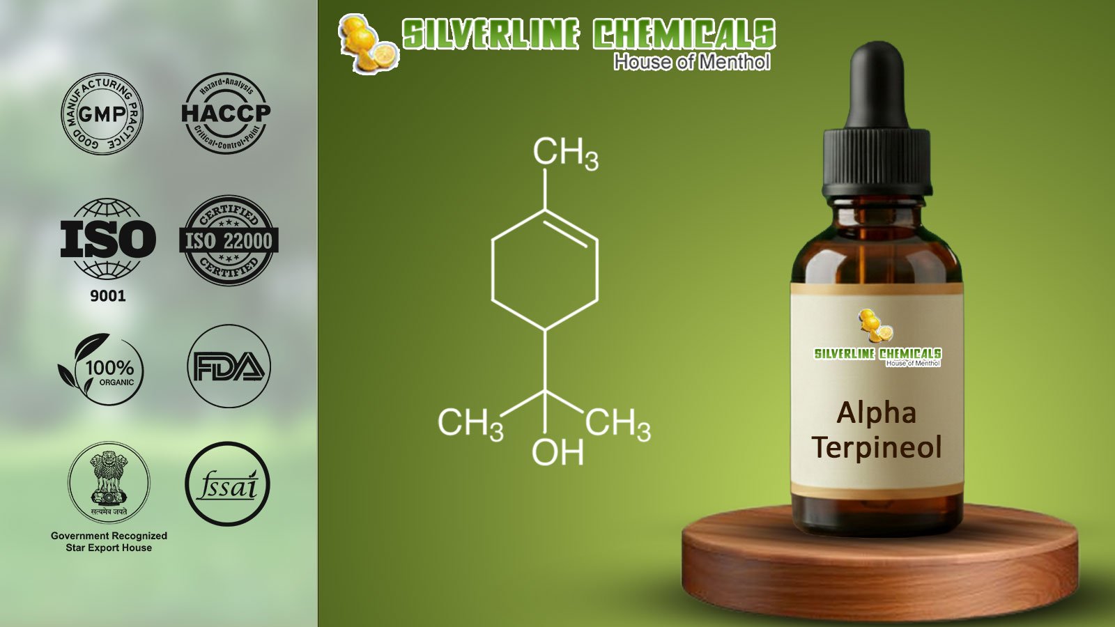 Alpha Terpineol Manufacturers