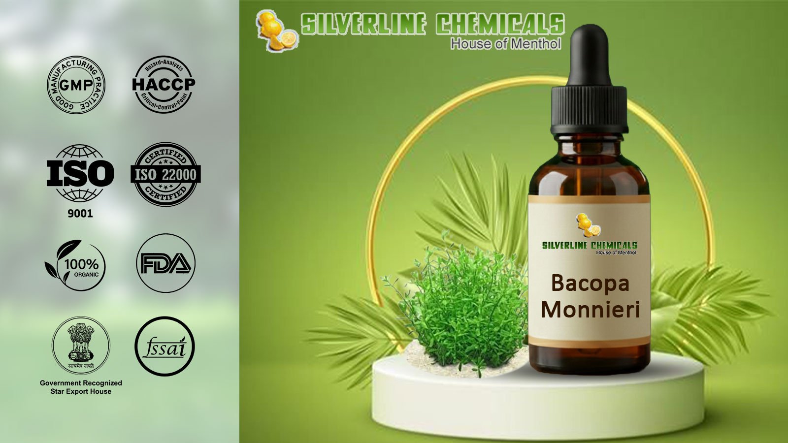 Bacopa Monnieri Manufacturers