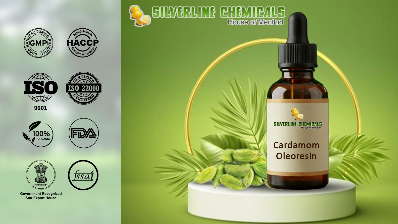 Cardamom Oleoresin Manufacturers