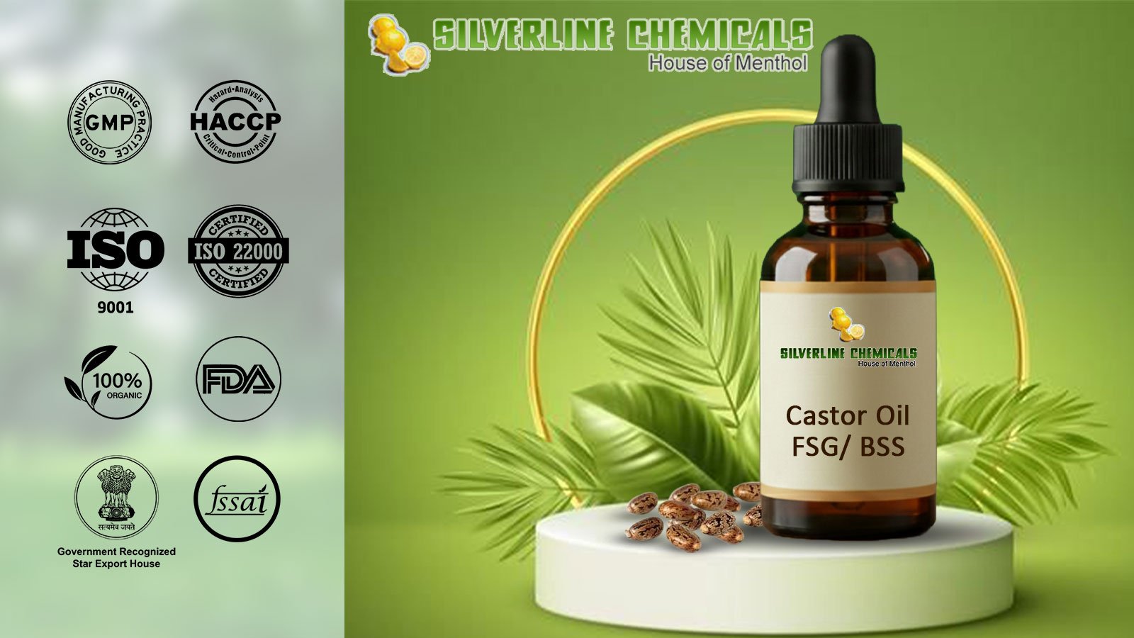 Castor Oil FSG/ BSS Manufacturers