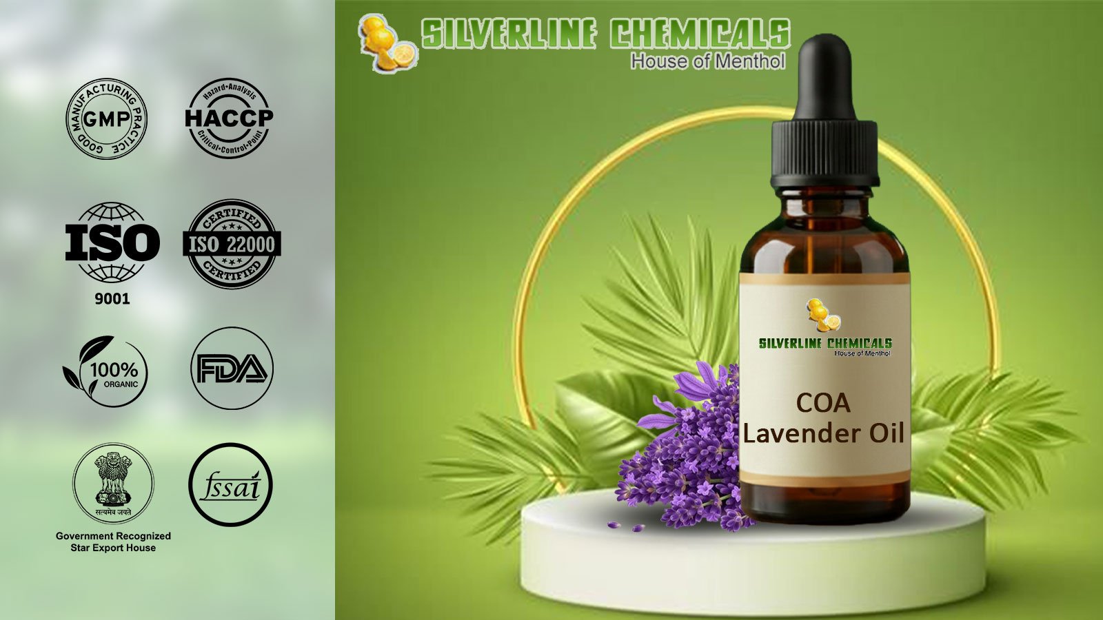 COA Lavender Oil Manufacturers