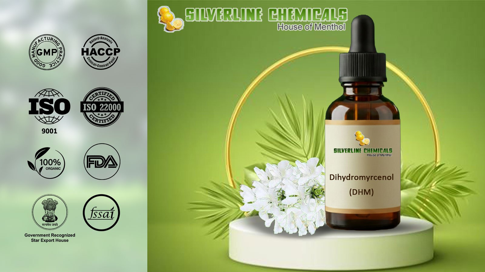 Dihydromyrcenol (DHM) Manufacturers