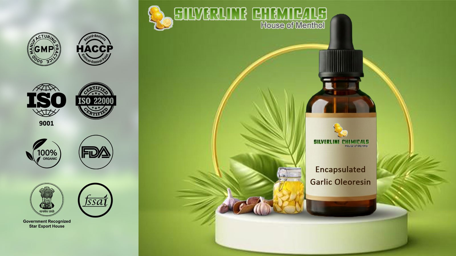 Encapsulated Garlic Oleoresin Manufacturers