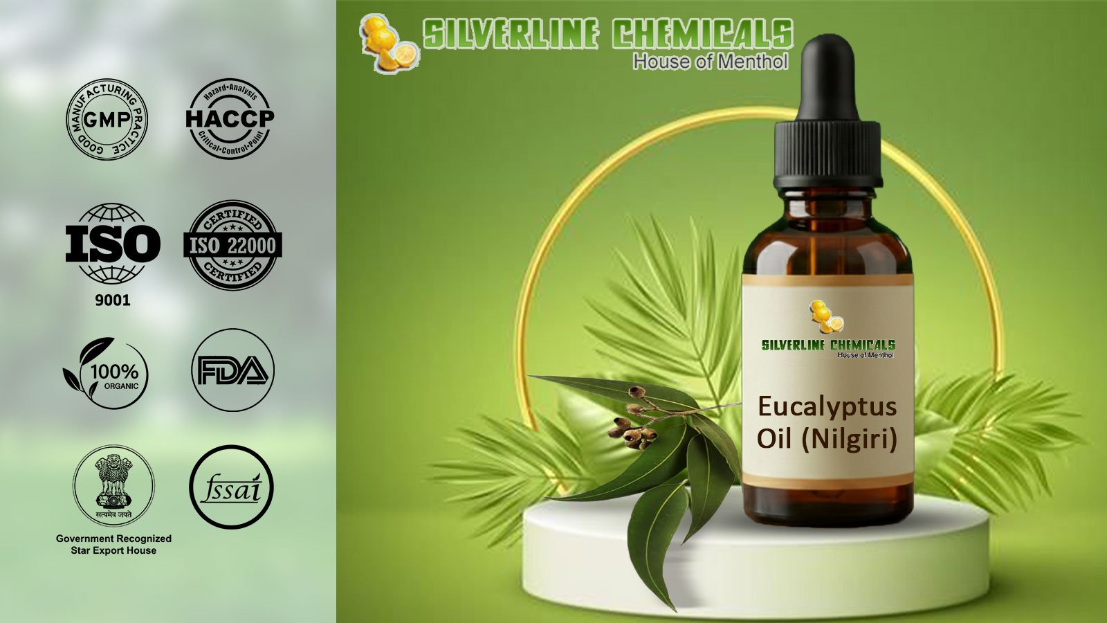 Eucalyptus Oil (Nilgiri) Manufacturers