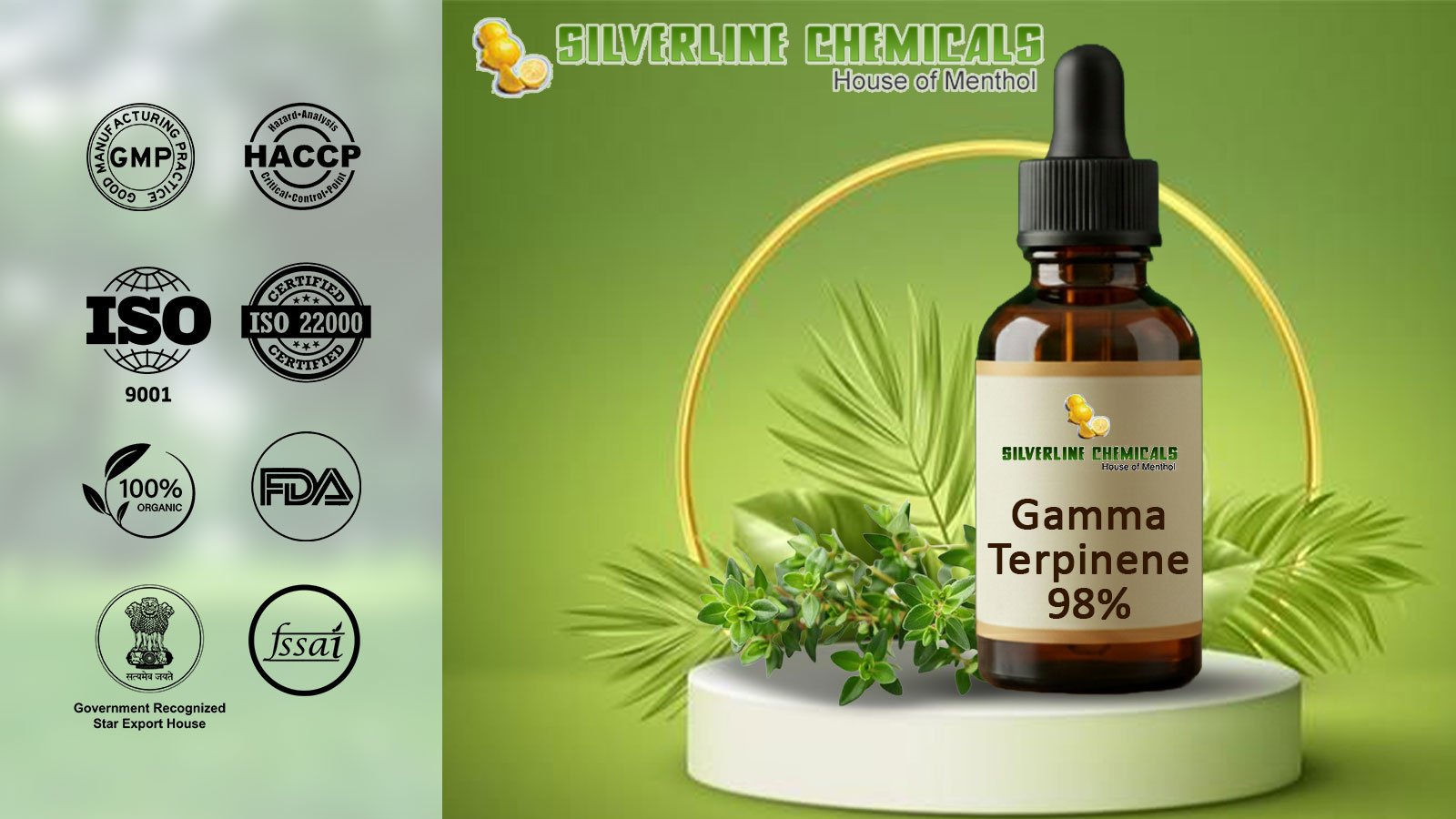 Gamma Terpinene 98% Manufacturers