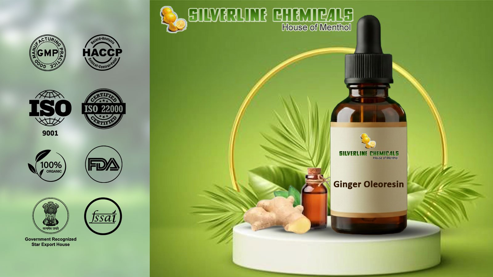 Ginger Oleoresin Manufacturers