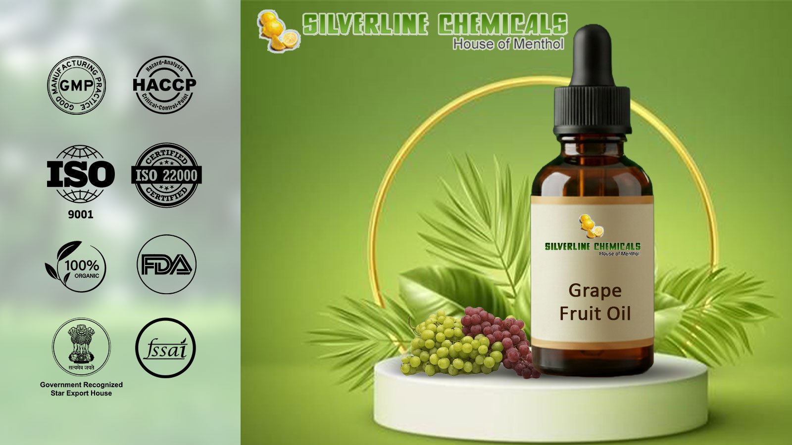 Grape Fruit Oil Manufacturers