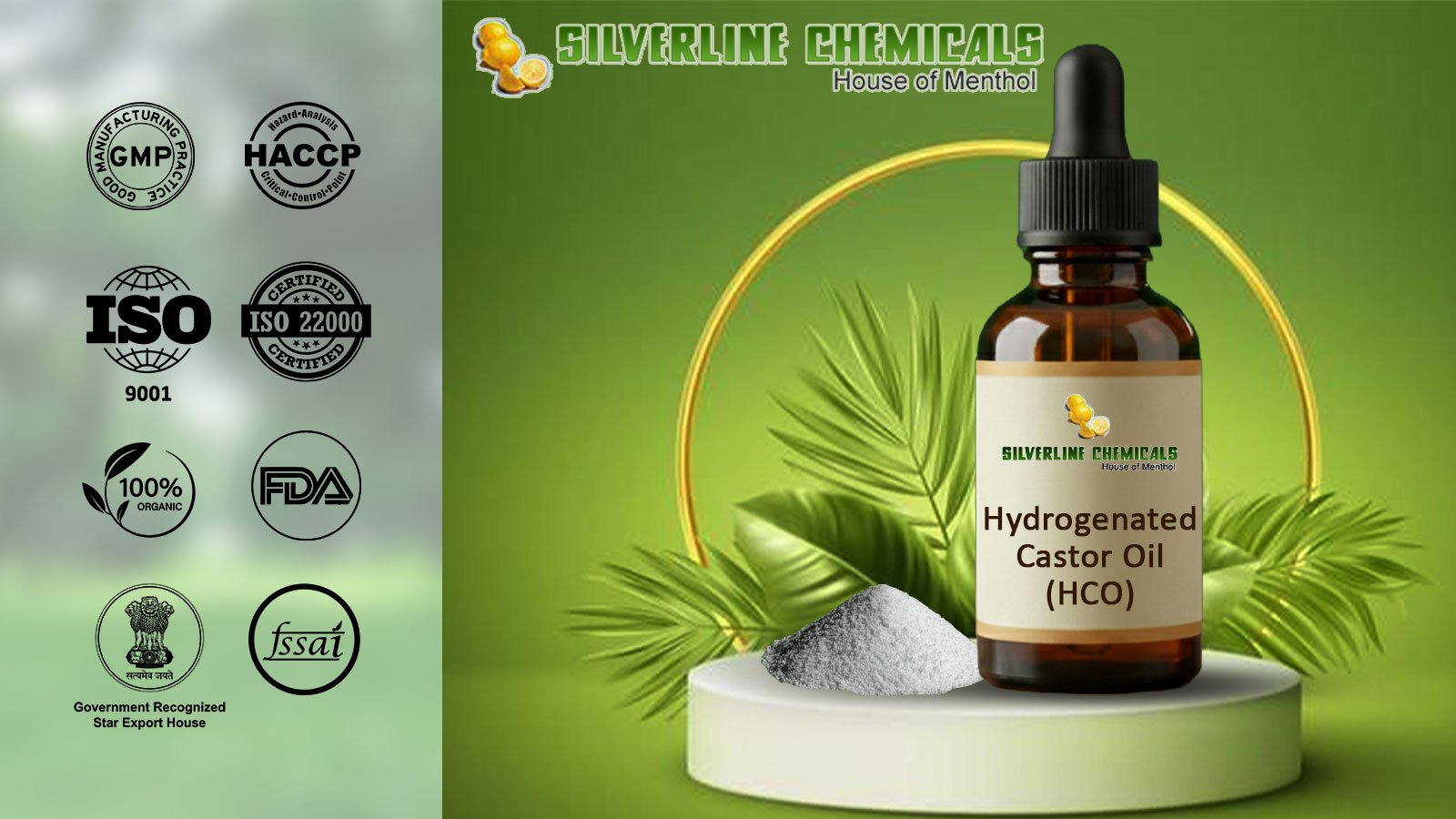 Hydrogenated Castor Oil (HCO) Manufacturers