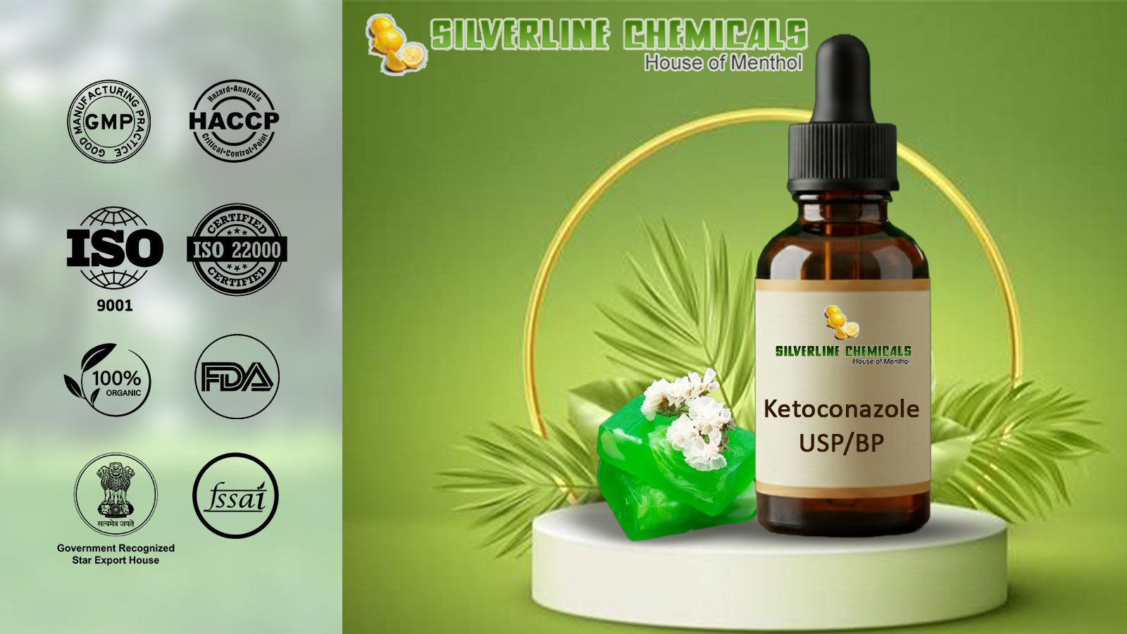 Ketoconazole USP/BP Manufacturers