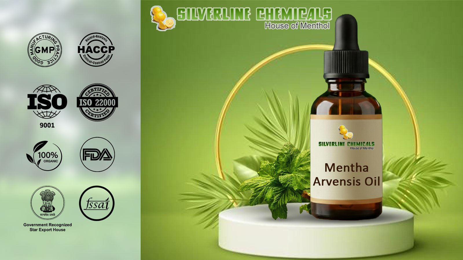 Mentha Arvensis Oil Manufacturers