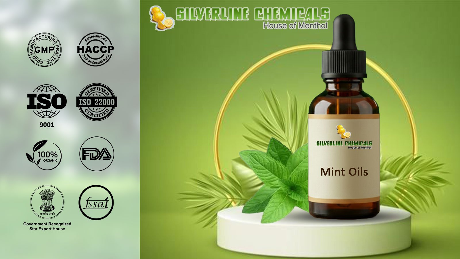 Mint Oils Manufacturers