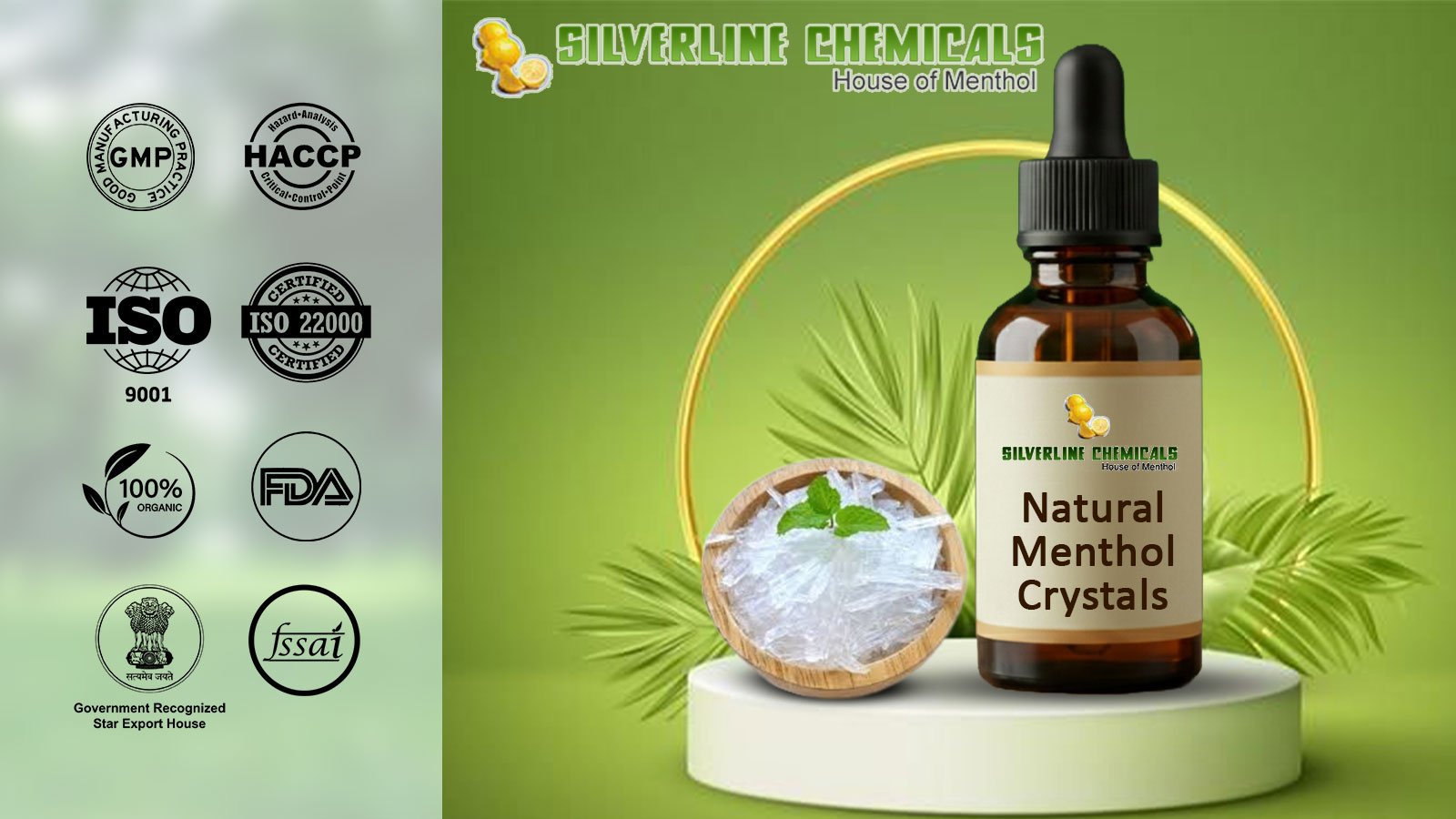 Natural Menthol Crystals Manufacturers