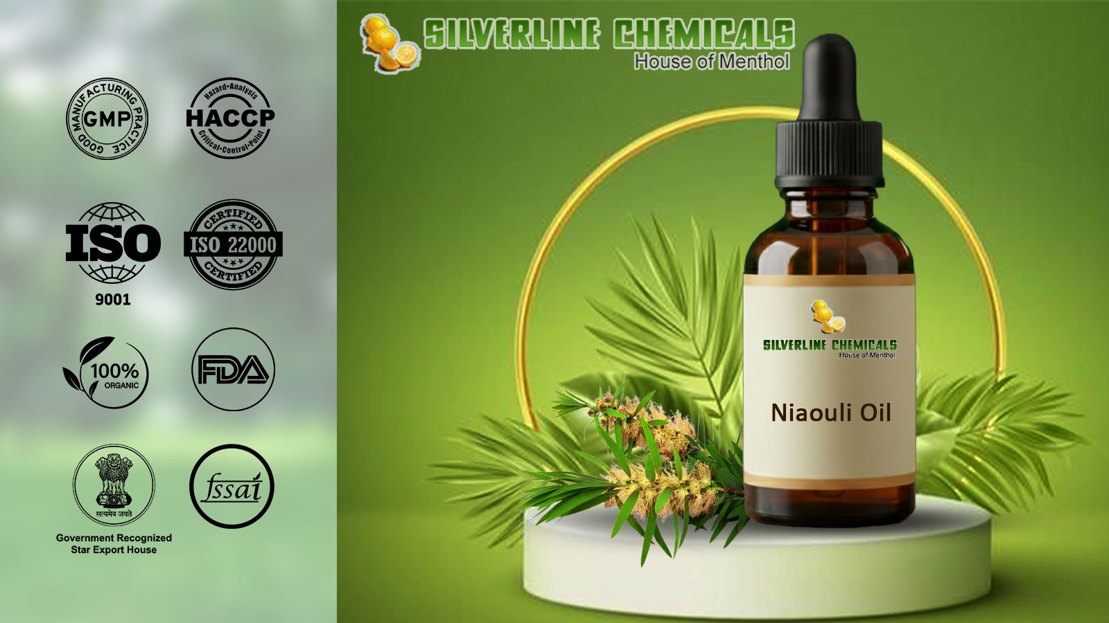 Niaouli Oil Manufacturers