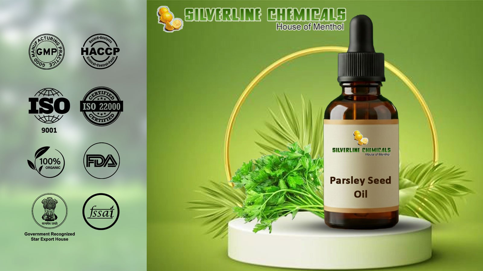 Parsley Seed Oil Manufacturers