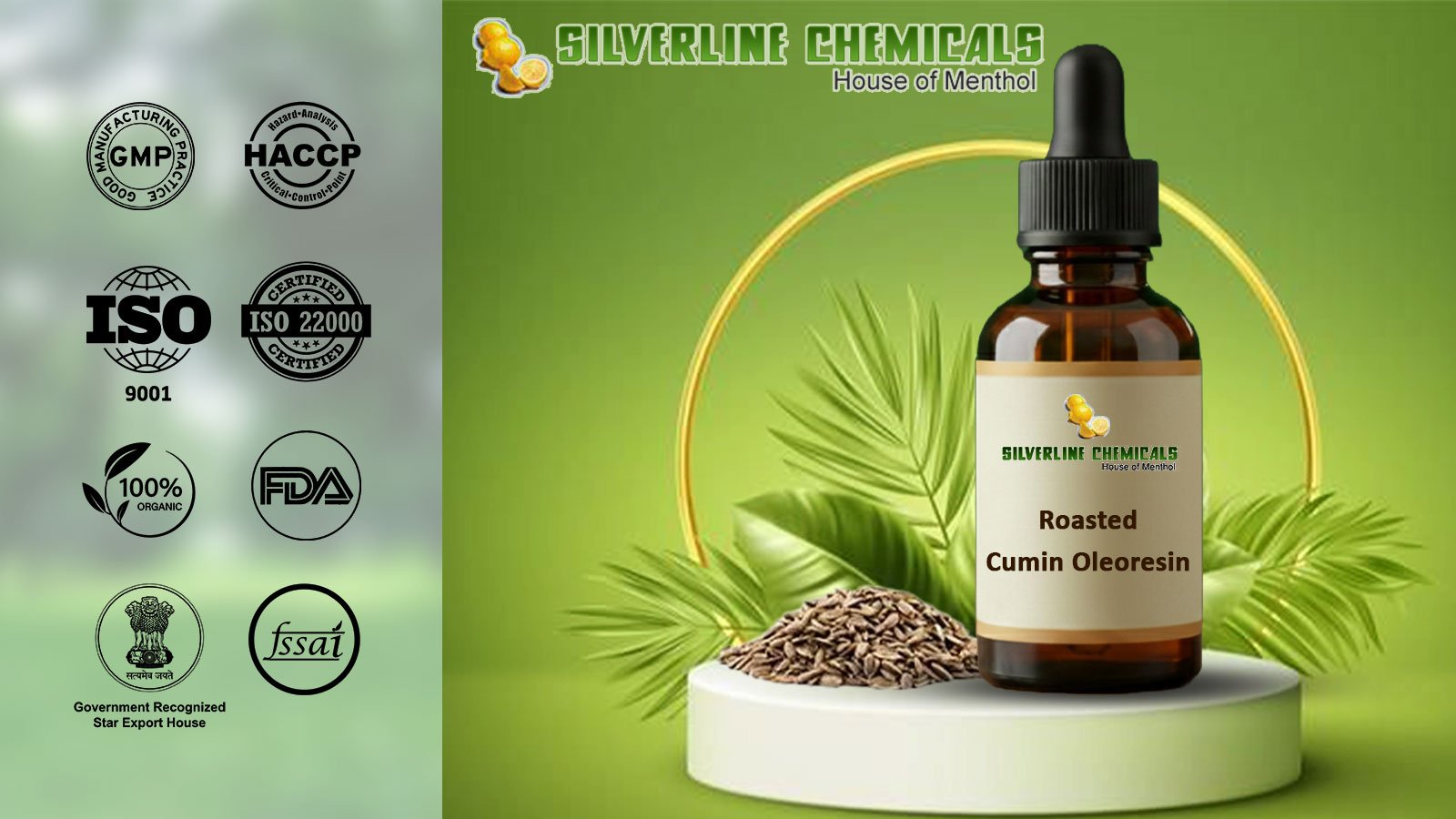 Roasted Cumin Oleoresin Manufacturers