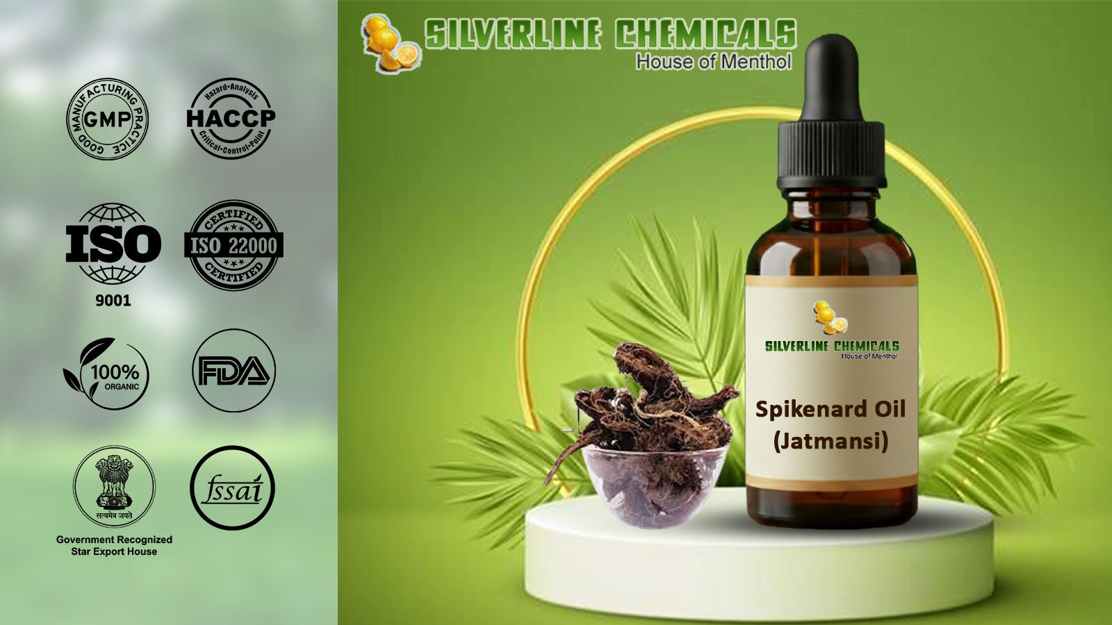 Spikenard Oil (Jatmansi) Manufacturers