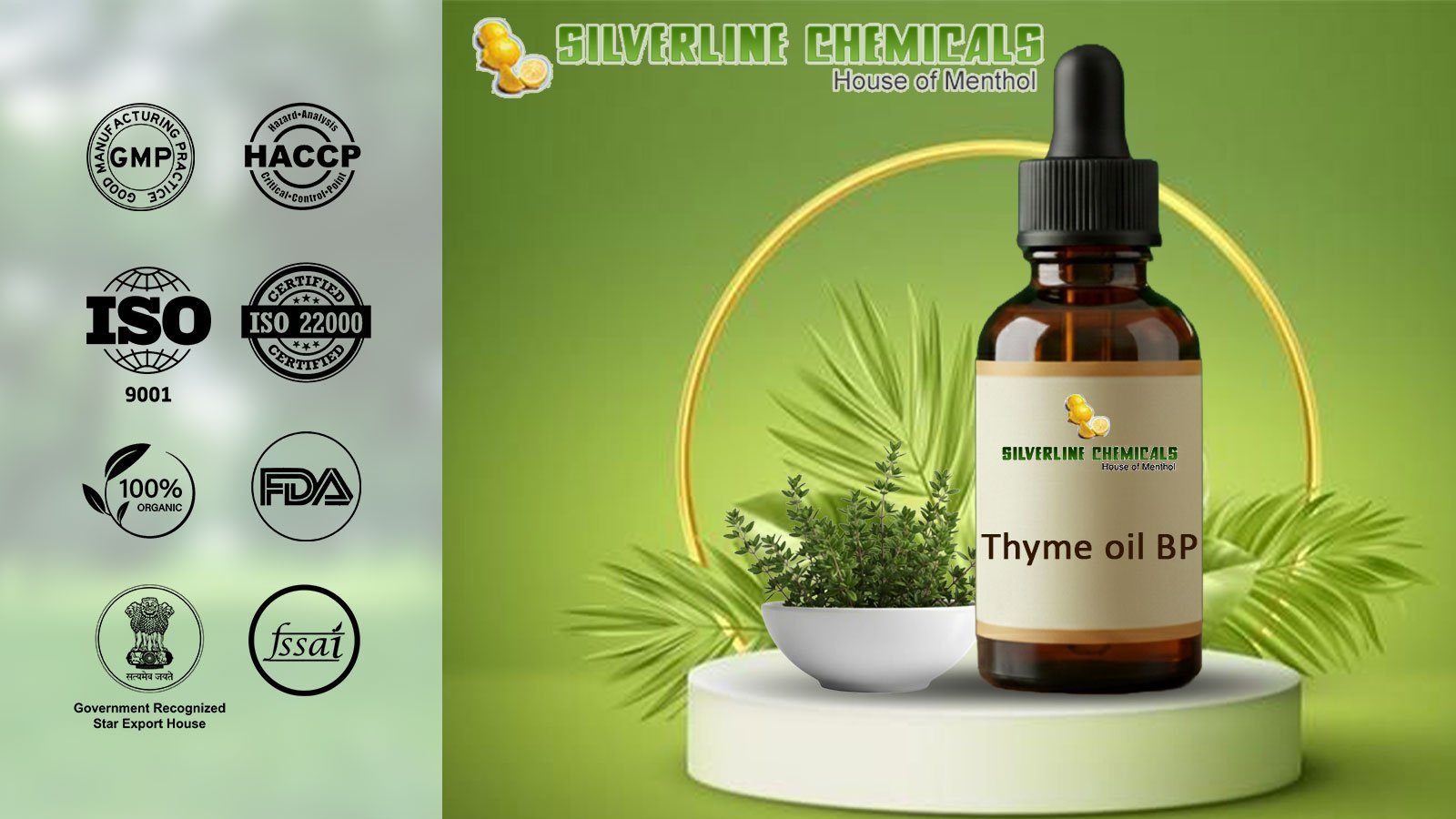 Thyme oil BP Manufacturers
