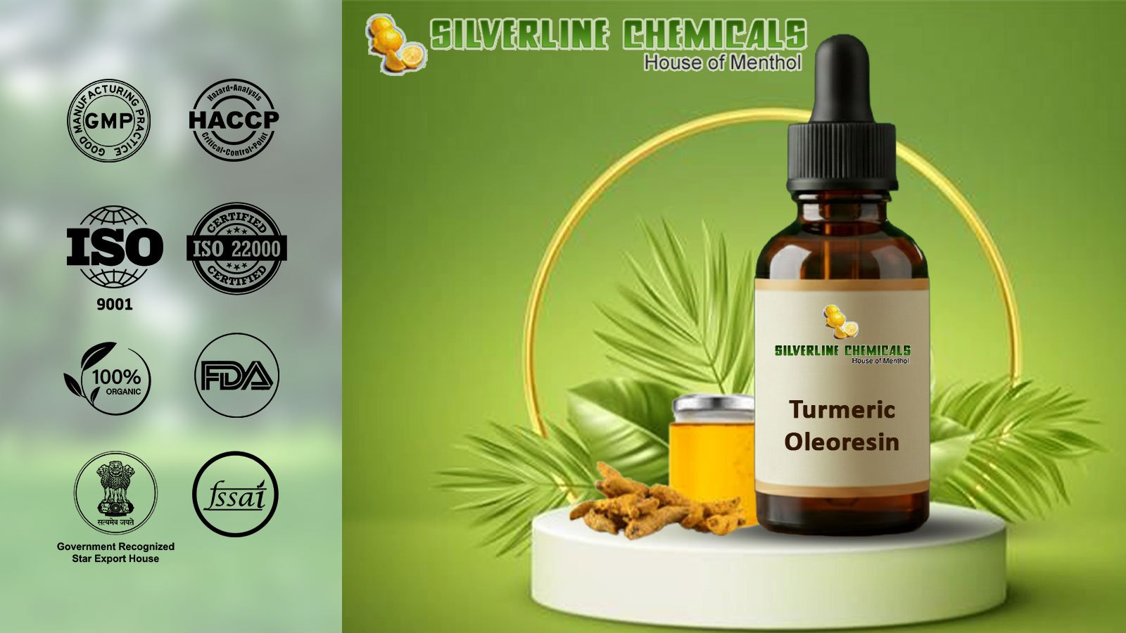 Turmeric Oleoresin Manufacturers