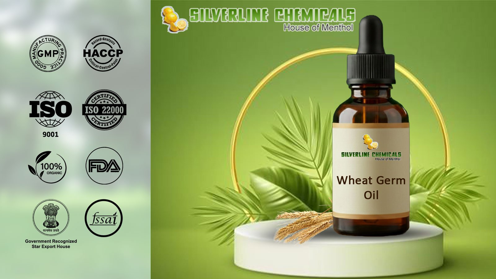 Wheat Germ Oil Manufacturers